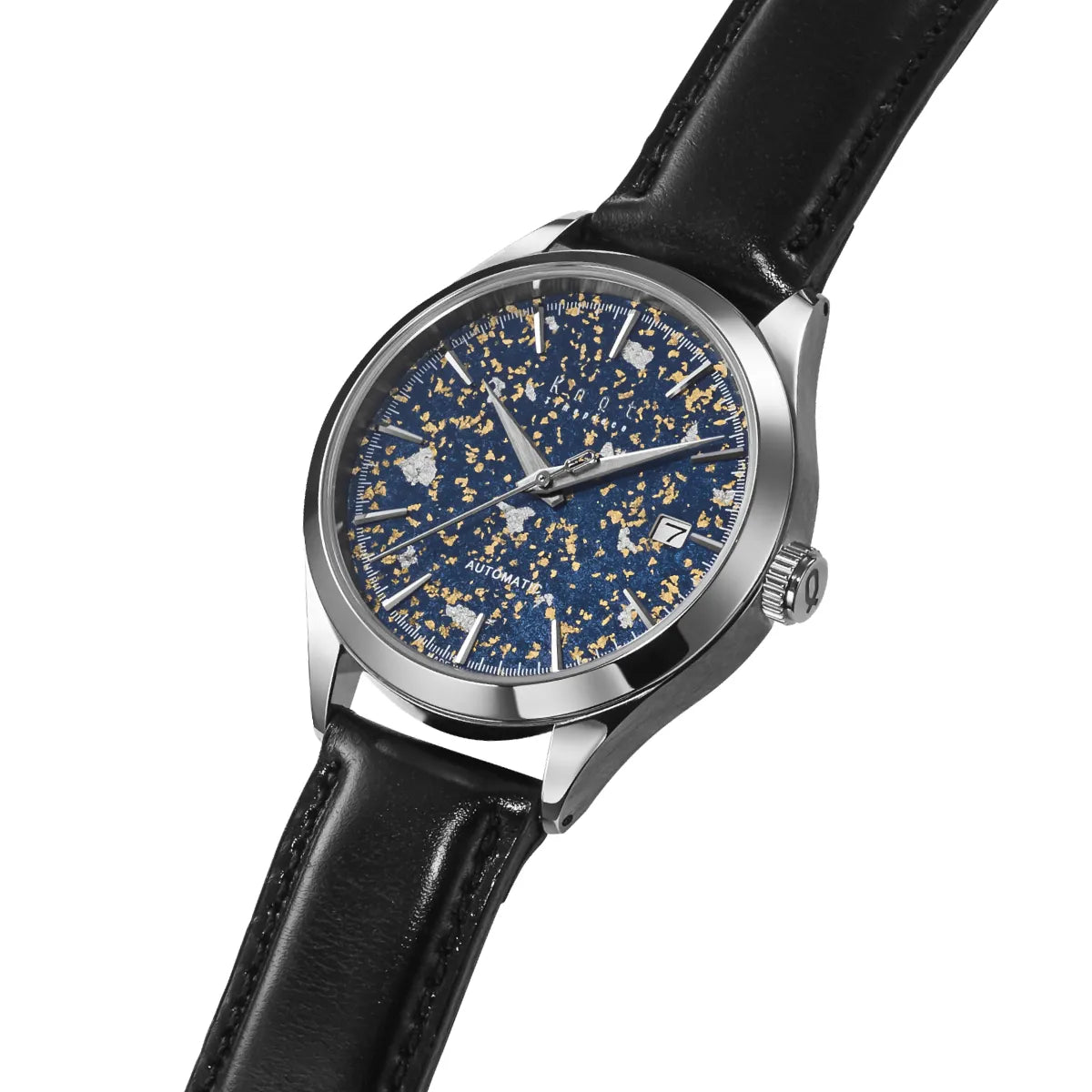 Knot AT-38SVPTBL 機械式腕時計 メンズ 自動巻き 日本製 38mm