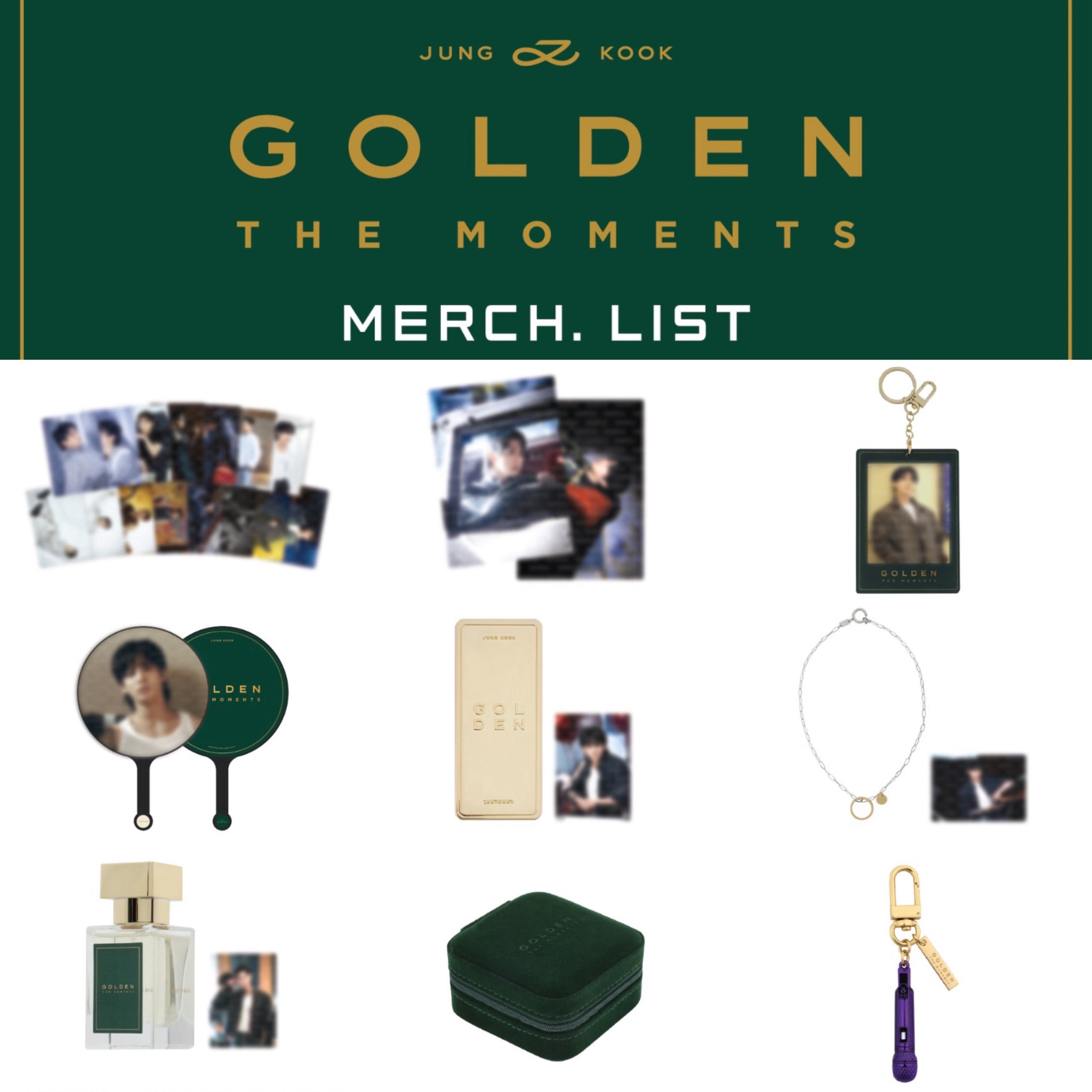 BTS JUNGKOOK - GOLDEN The Moments Solo Exhibition Official MD – K-STAR