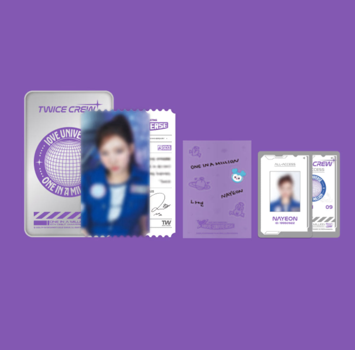 TWICE 2025 Fan Meeting 10VE UNIVERSE Pop Up Store (PREORDER