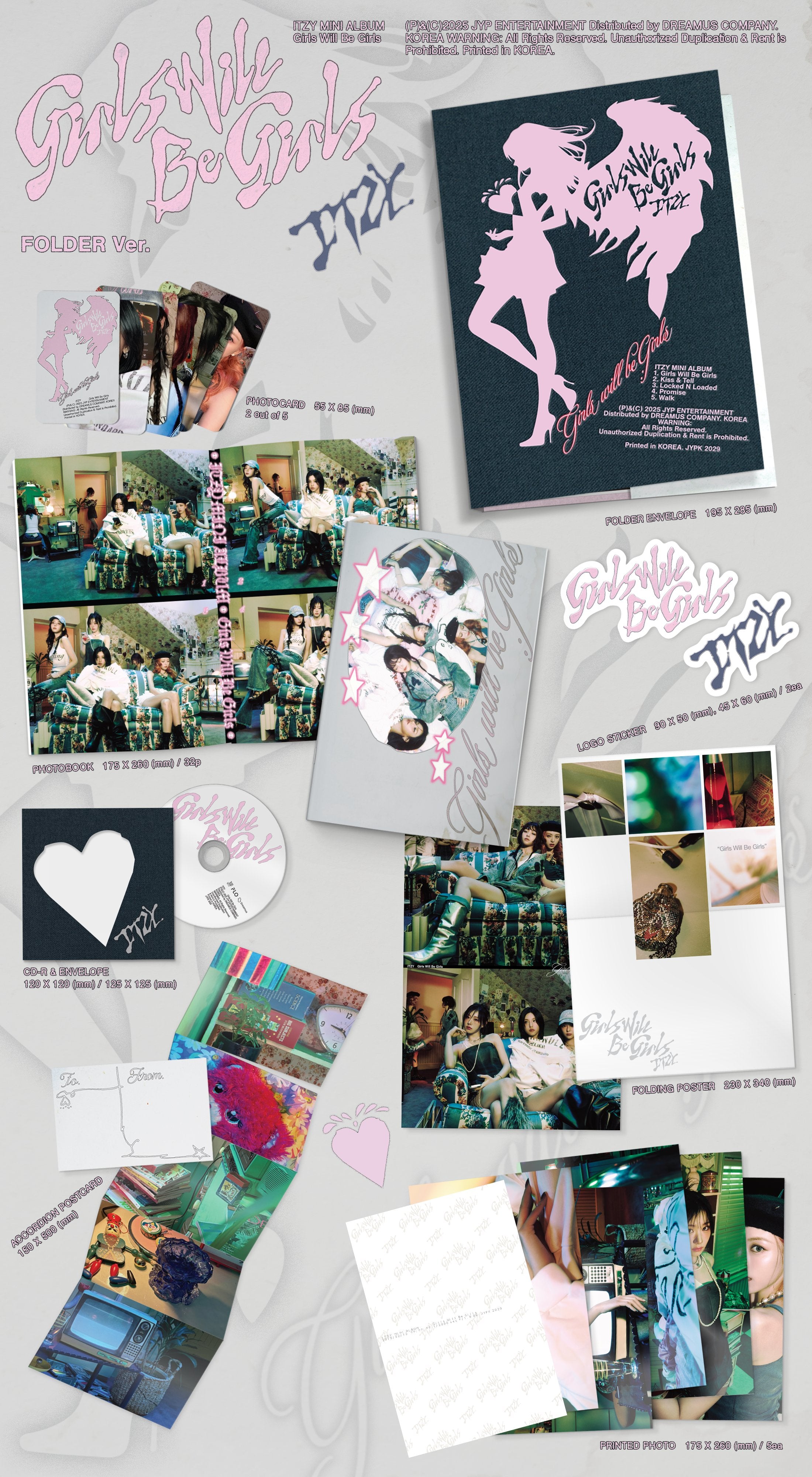 ITZY - Girls Will Be Girls (Folder Ver) – K Stars