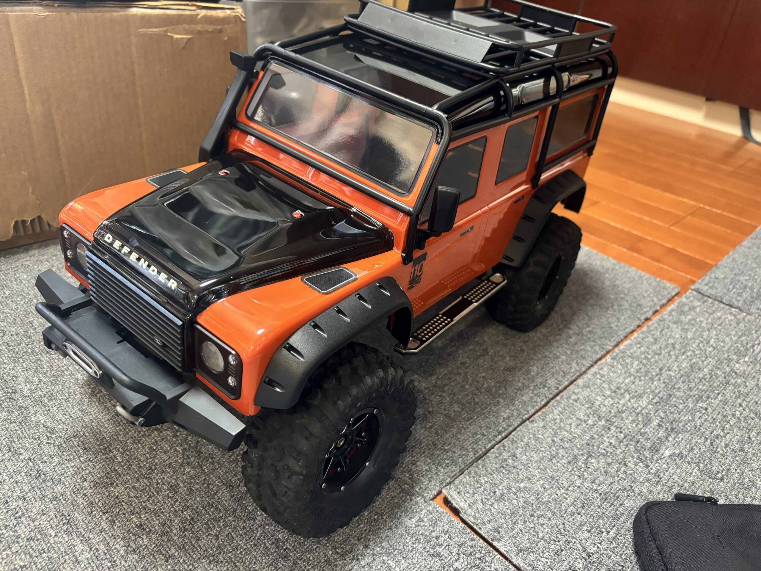 TRX4改造記】TRX4 ディフェンダー ボディーカスタム -