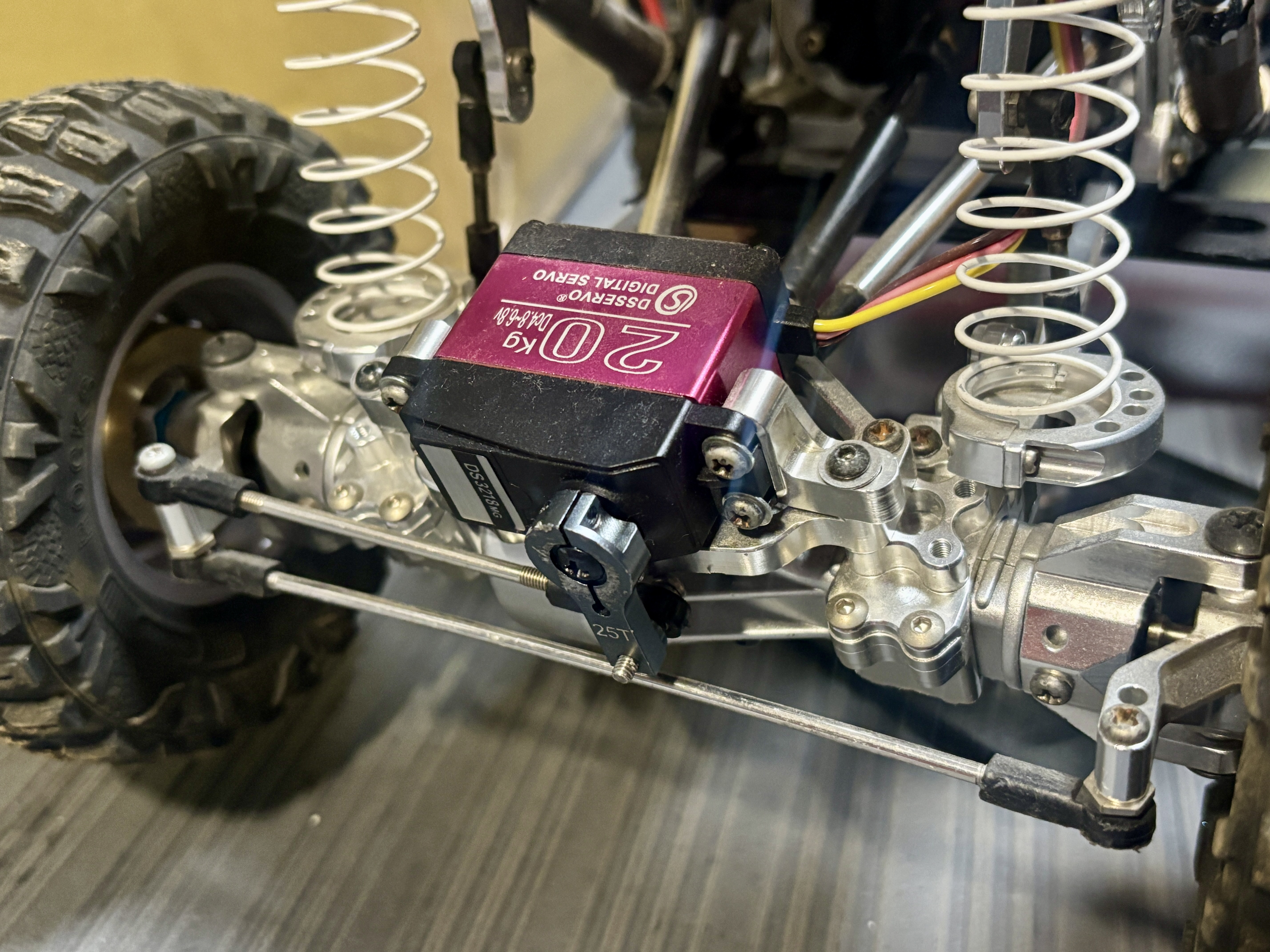 CR-01】究極の走破性！TAMIYA CR-01を4WS（4輪操舵）化してみた -