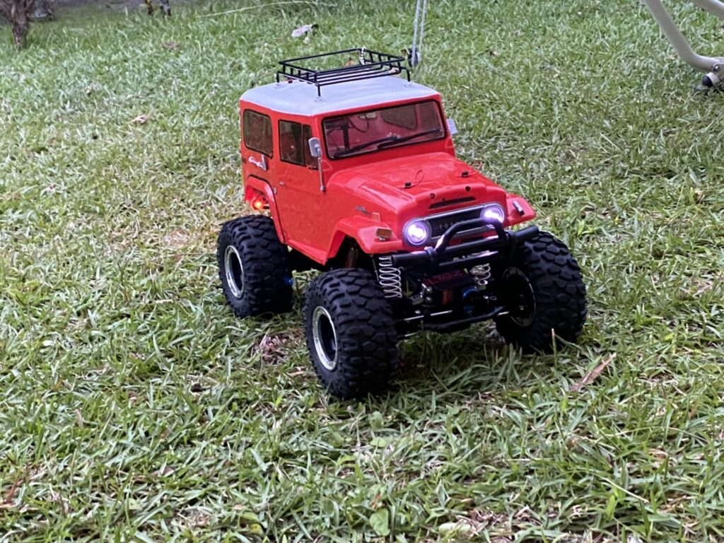 改造後スペック】タミヤ CR01 トヨタ ランドクルーザー40 -