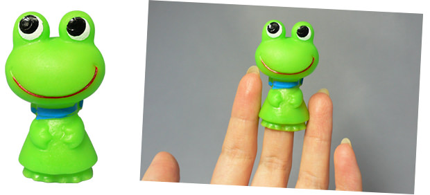 コーワの指人形の歴史はここから始まる｜コーワのケロコロランド♪