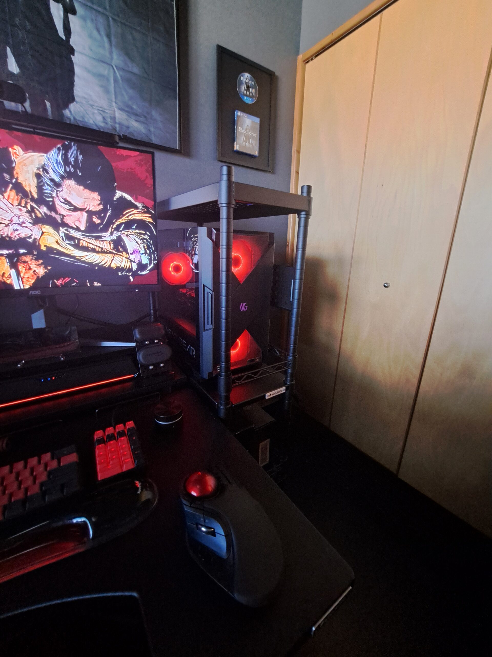 バウヒュッテデスクサイドラックをレビュー！使用例もご紹介