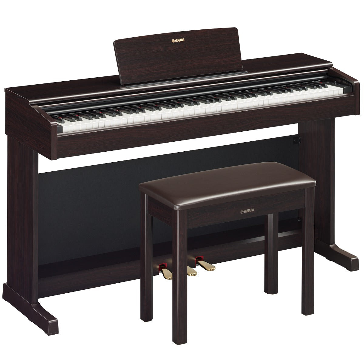 Yamaha Arius YDP-145 Digital Piano - Dark Rosewood COMPLETE HOME