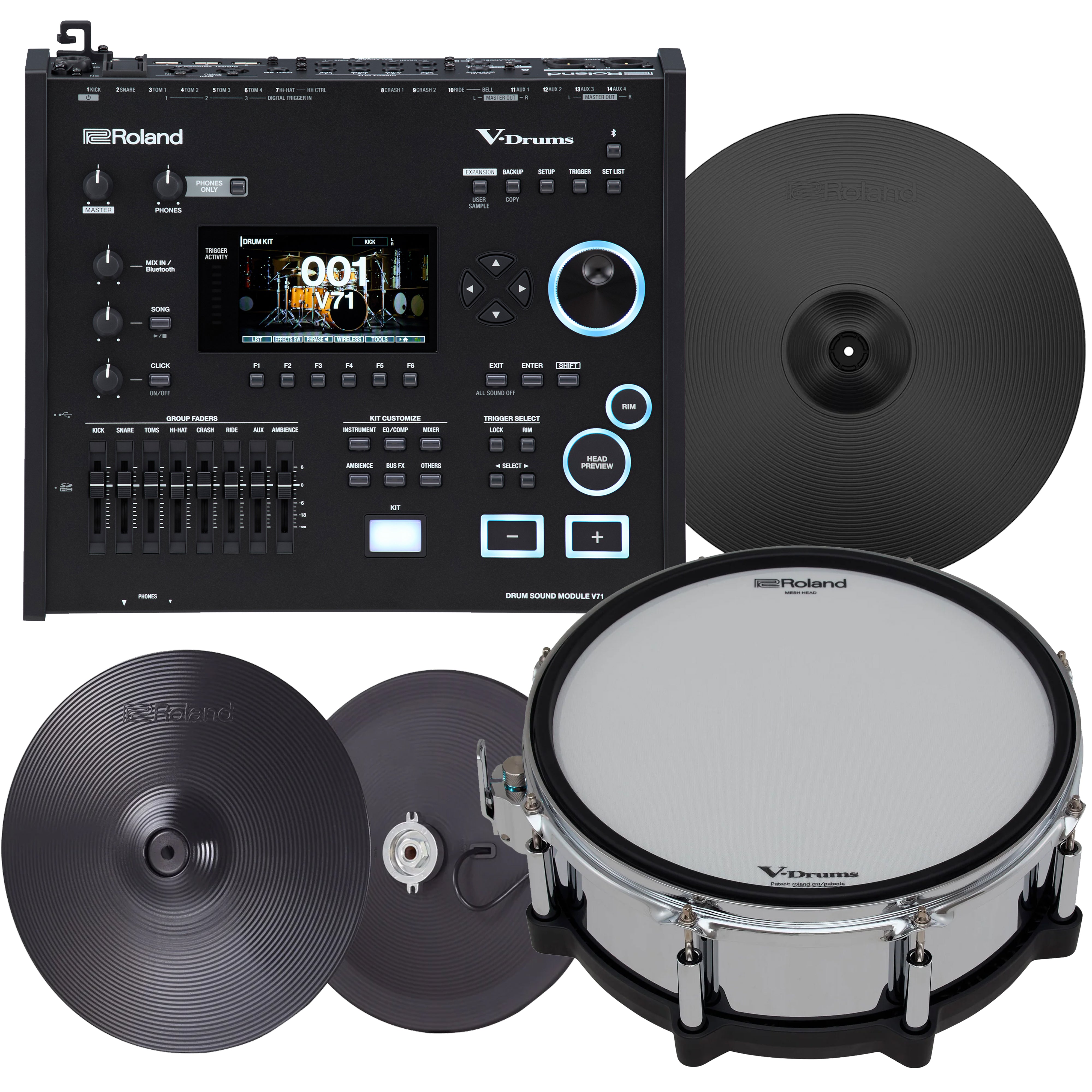Roland V71 V-Drums Sound Module UPGRADE KIT – Kraft Music