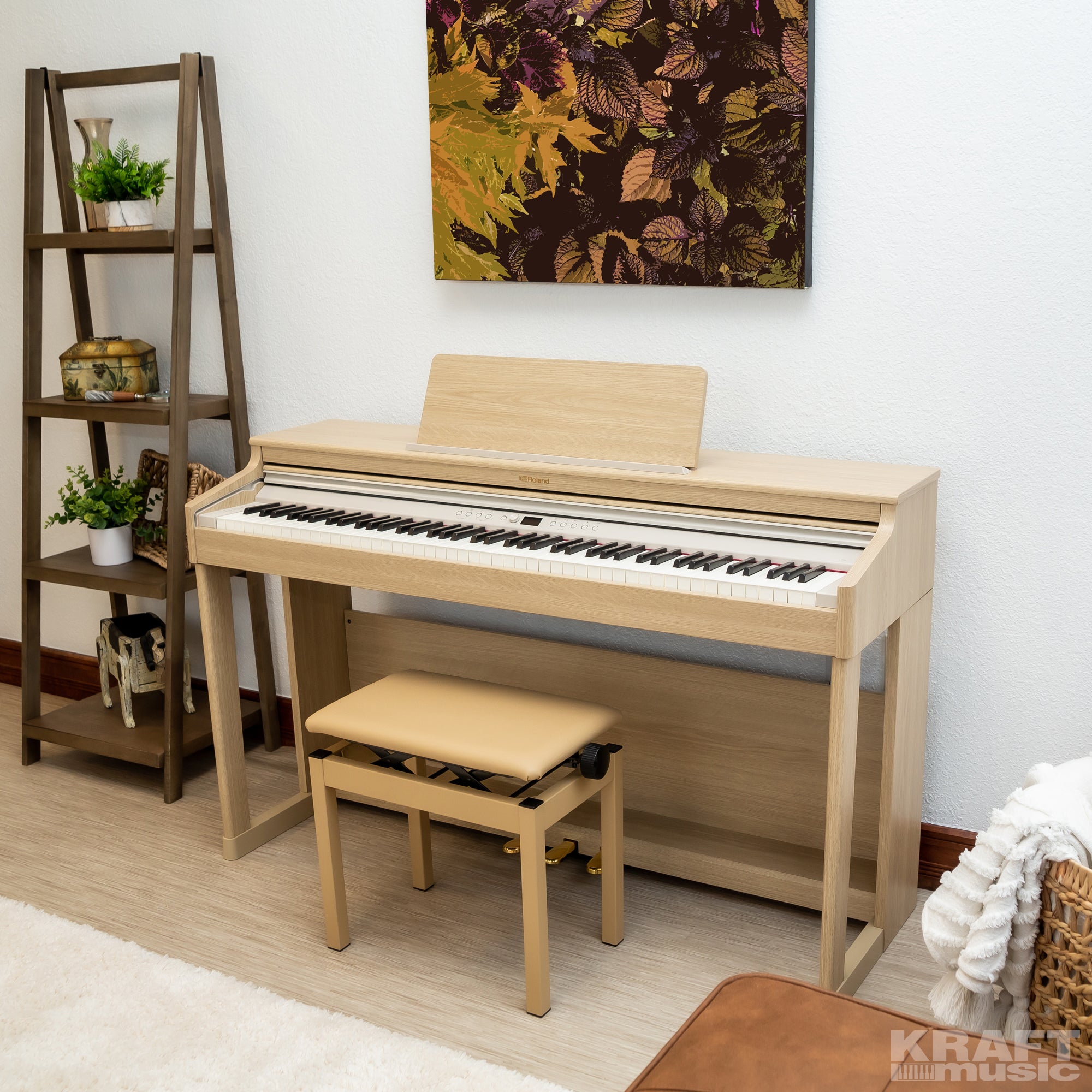 Roland RP701 Digital Piano - Light Oak – Kraft Music