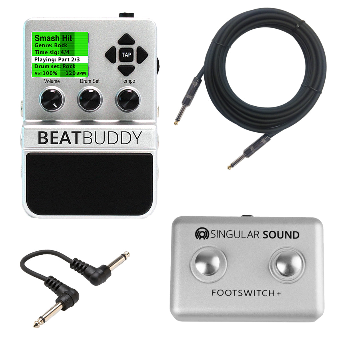 Singular Sound BeatBuddy PEDAL PAK – Kraft Music