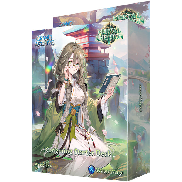 Grand Archive TCG: Mortal Ambition- Kongming Starter Deck – Kraken