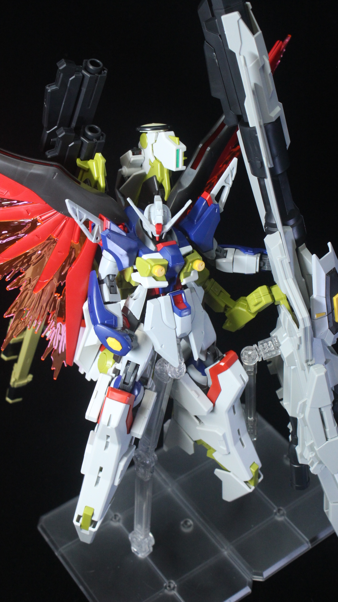 HG デスティニーガンダムSpecII&ゼウスシルエットの素組、ランナー紹介