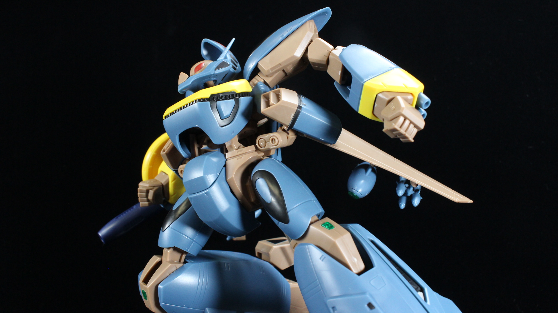 素組画像追加】MODEROID オーガスⅡ オルソン・スペシャル プラモ紹介