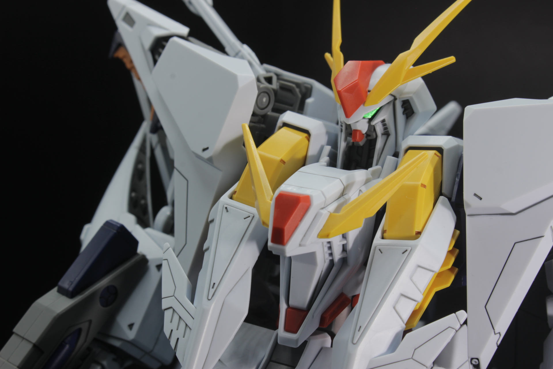 HGUC 1/144 Ξガンダム スミ入れ│くらくらプラモブログ