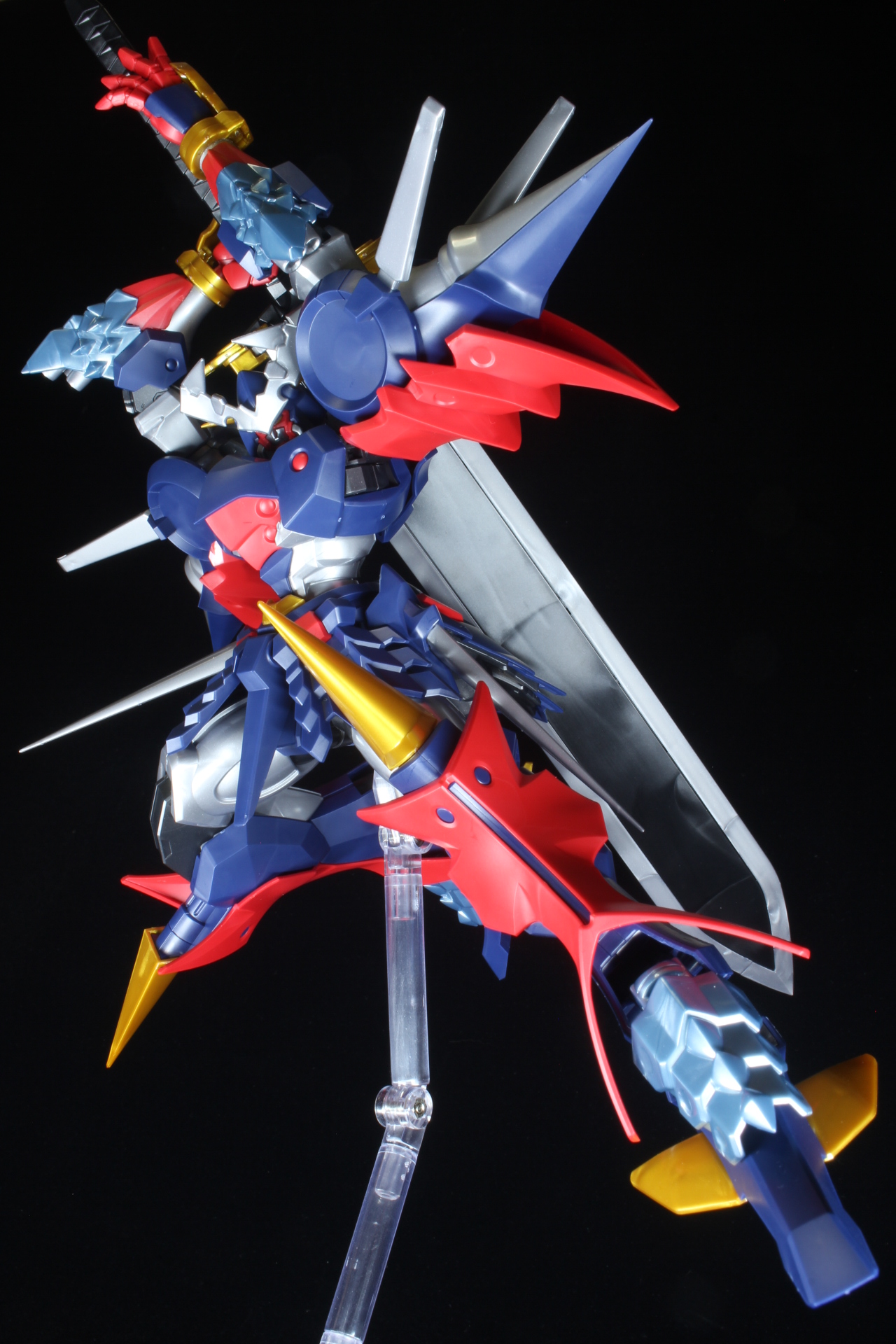 HGダイゼンガー素組紹介 サンプル│くらくらプラモブログ