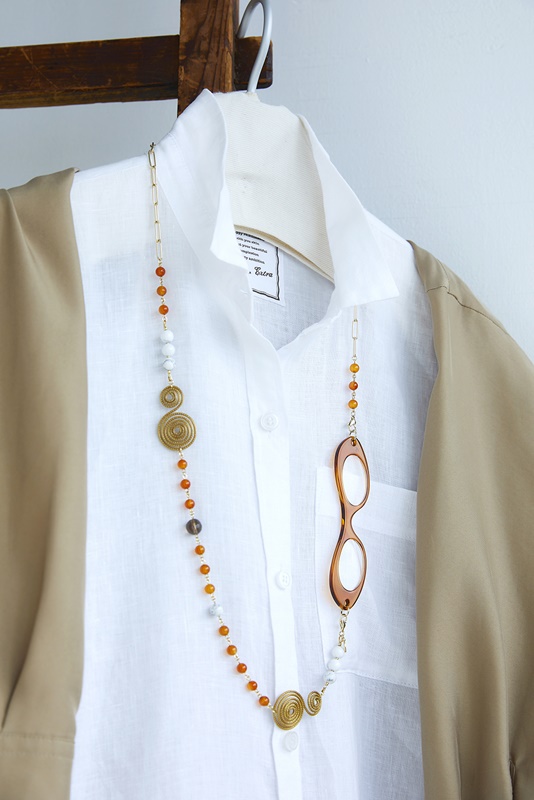 ルーペとネックレスが一体化した「ルーペコリエ」のポップアップが大丸