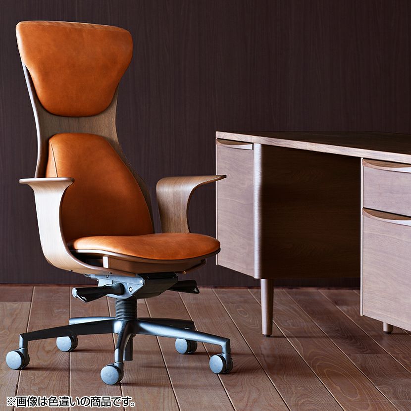 設置無料】冨士ファニチア デスクチェア 日本製 DEN 肘付き ソフト
