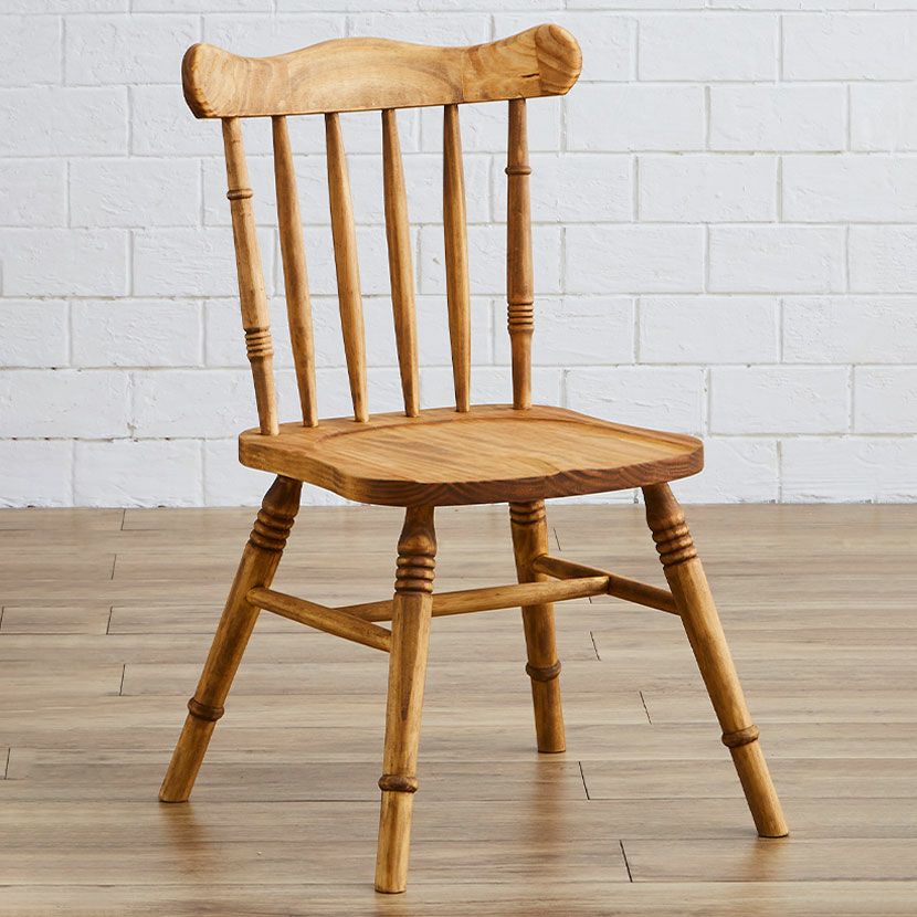 ダイニングチェア キッチンチェア コトコトリ 木製 無垢材 パイン材 肘
