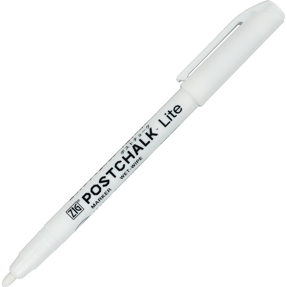 ZIG POSTCHALK MARKER WET-WIPE Lite ホワイト (POST-980A-000S)