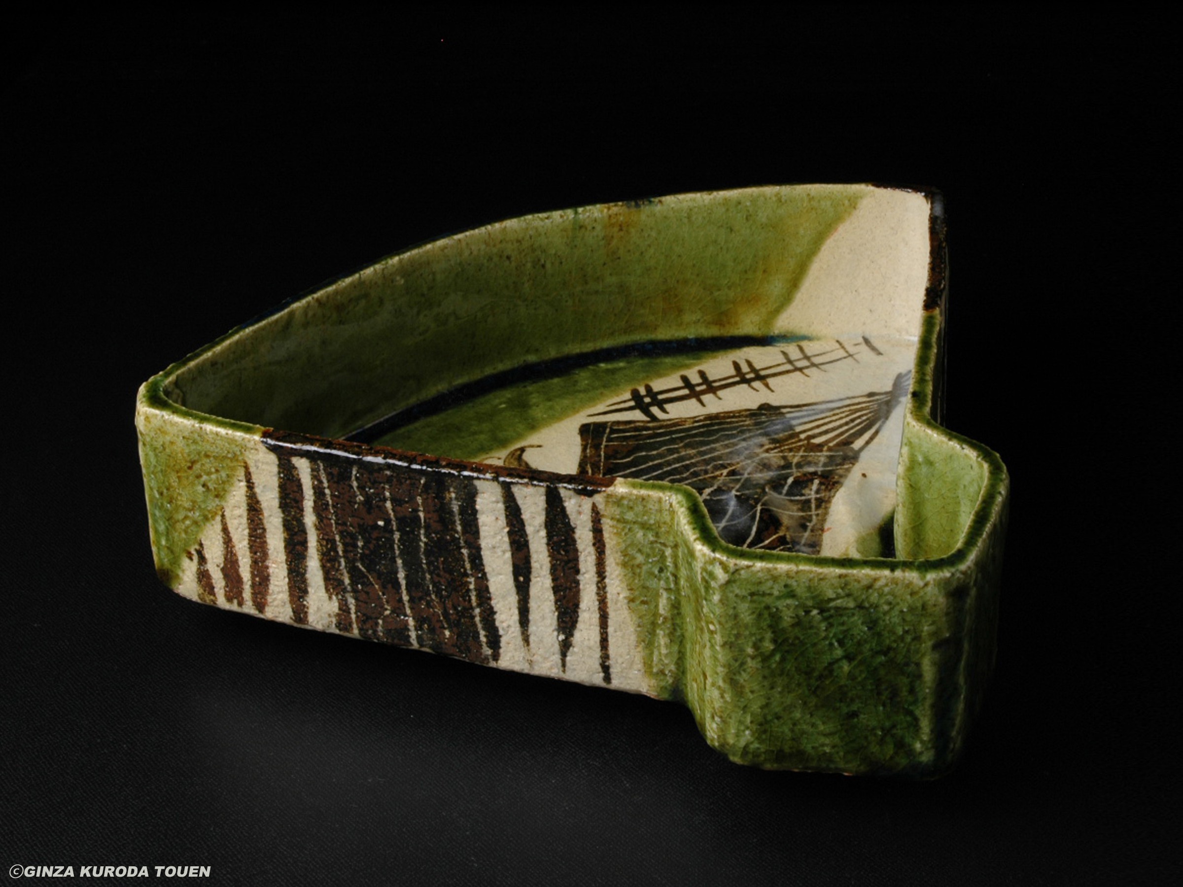 北大路魯山人 扇鉢 | 銀座 黒田陶苑