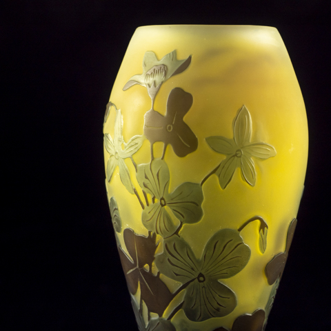 Emile Gallé すみれ文花器（小） | 全ての商品 | 黒壁公式