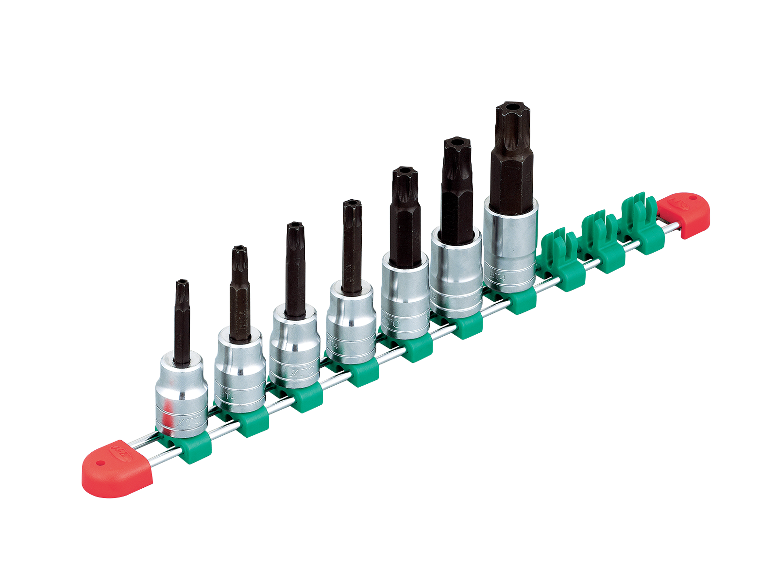 12.7sq.T型いじり止めトルクスビットソケットセット[7コ組] | KTC