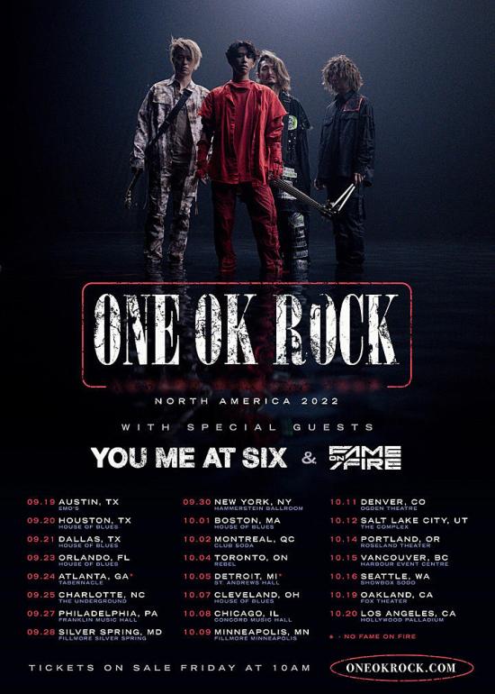 Concert Review: ONE OK ROCK: The Luxury Disease Tour at Emo's