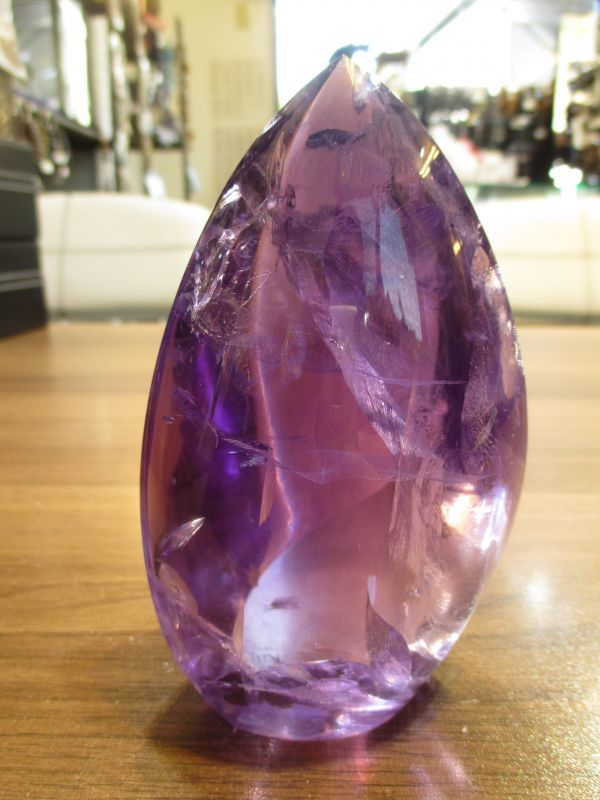 パワーストーン・京都/【超稀少価値】【透明高品質】【アメジスト(紫