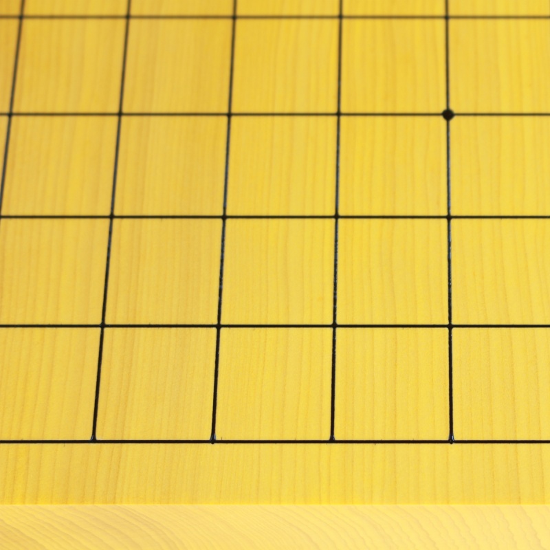 本榧脚付碁盤 5.5寸柾目 174201