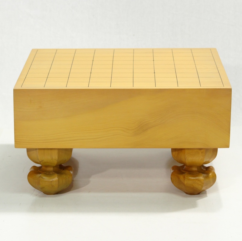 日本産】本榧脚付将棋盤 3.6寸木表 189111