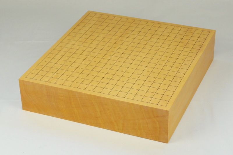 本榧卓上碁盤 3寸柾目（一枚物）242021