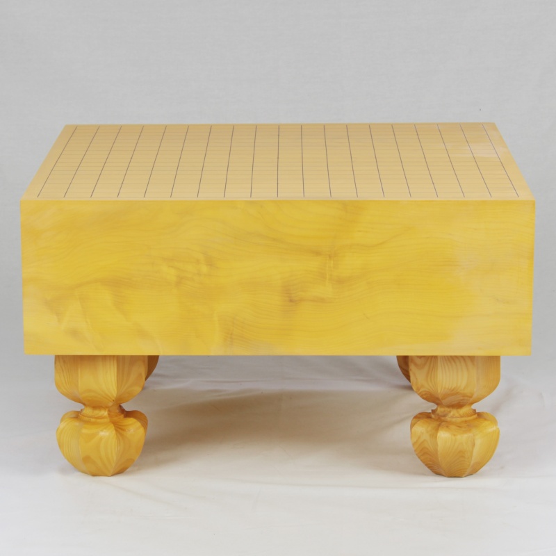 本榧脚付碁盤 4.5寸板目 252201