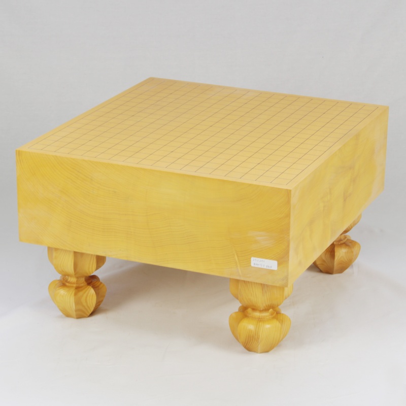 本榧脚付碁盤 4.5寸板目 252201