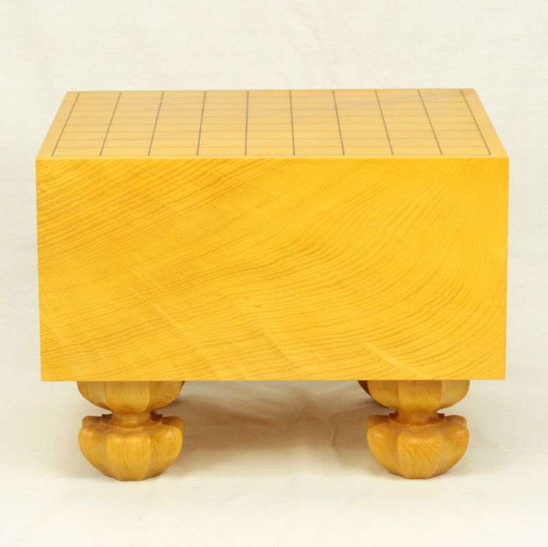 本榧脚付将棋盤 5.8寸四方木口 211152