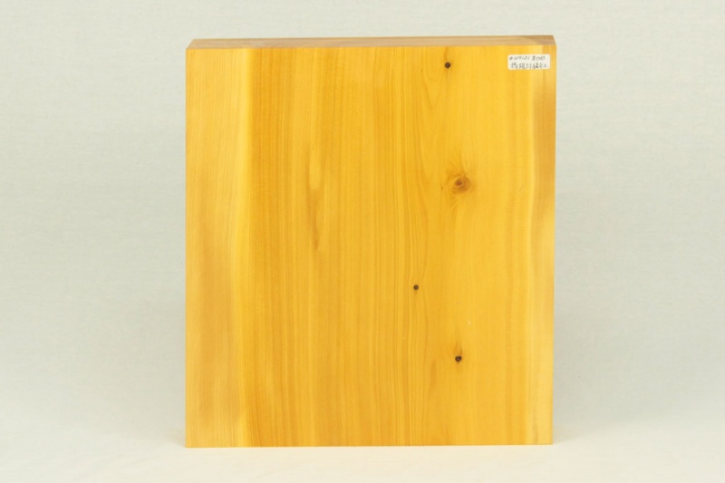 日本産】本榧卓上将棋盤 3寸板目（一枚物）219131