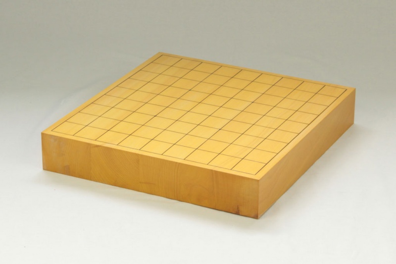 日本産】本榧卓上将棋盤 2寸柾目（ハギ）223294