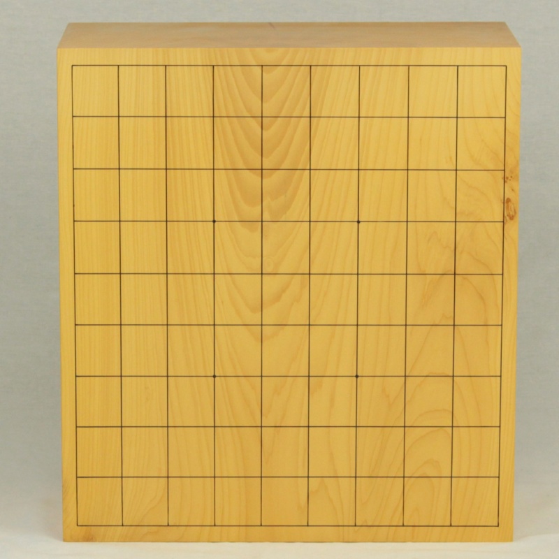 日本産】本榧脚付将棋盤 5寸板目 224062