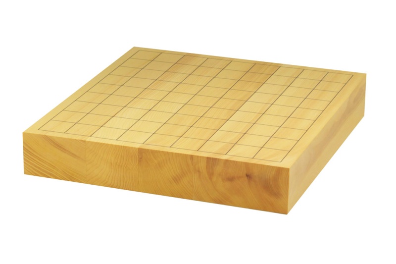 日向産】本榧卓上将棋盤 2寸柾目（ハギ）214201