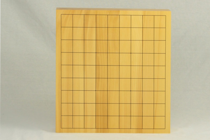 日向産】本榧卓上将棋盤 2寸柾目（ハギ）214201
