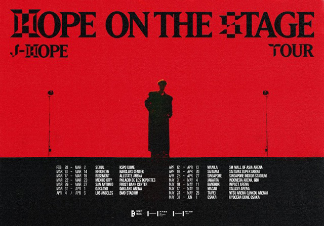 j-hope Tour 'HOPE ON THE STAGE' in JAPANの公演詳細 | 公演を探す