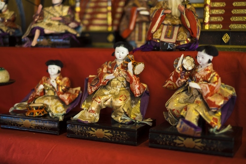 五人囃子に女児3人が初採用 女性比率ほぼ5割に