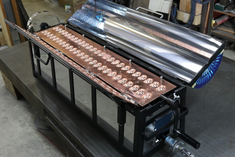 ベビーカステラ機 50個用 ハート型（旭進ガスオリジナル） – ベビー