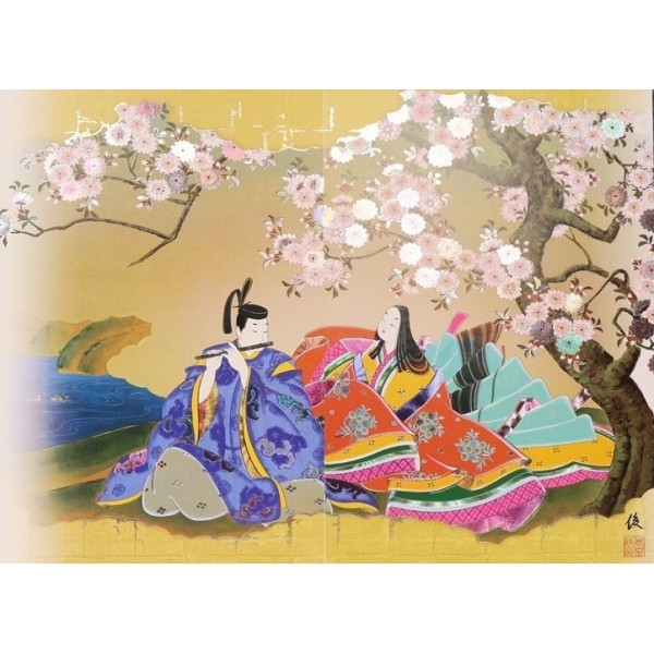 源氏物語二曲屏風 | 一般財団法人伝統文化保存協会 | 京ものさんぽ