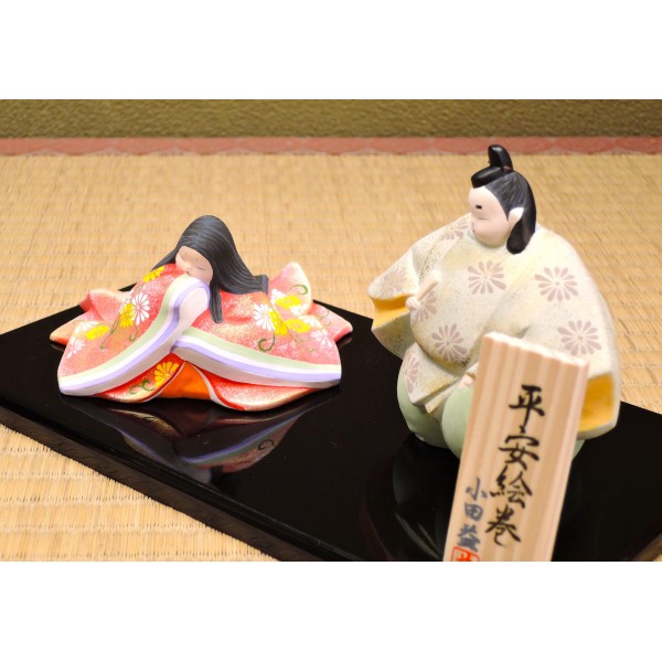 京陶人形 平安絵巻 小田益作 | 小刀屋忠兵衛 | 京ものさんぽ