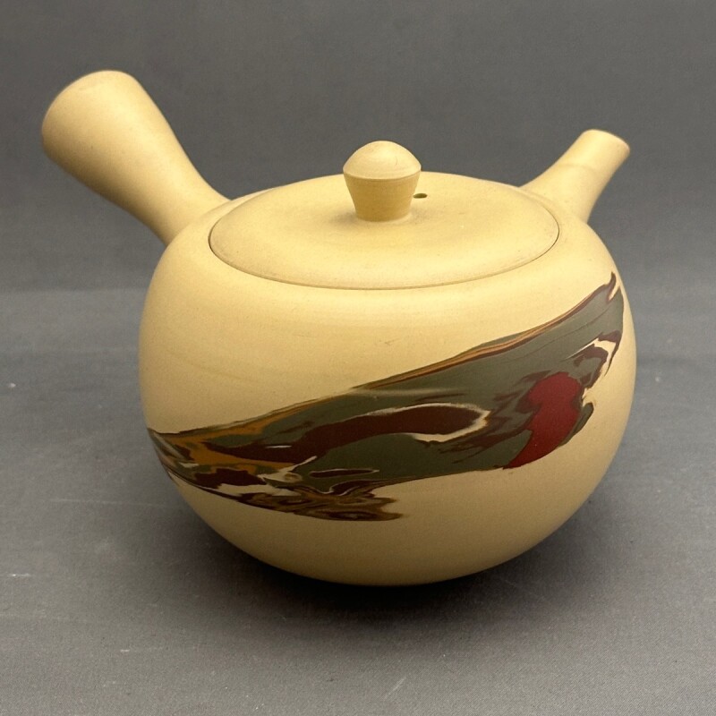 常滑焼練り込み急須｜茶器・煎茶道具｜京なごみオンラインショップ