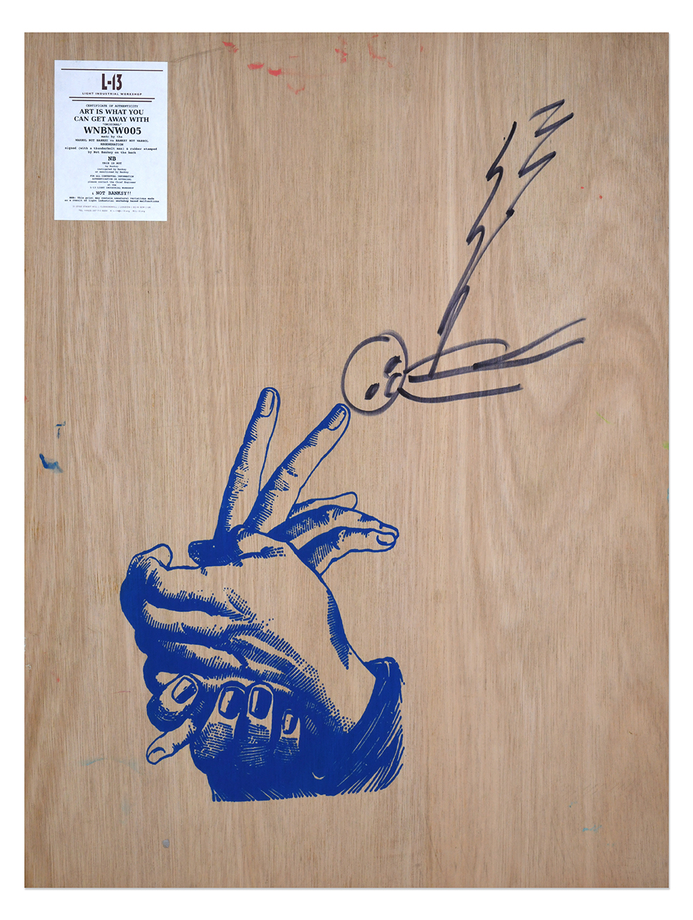 NOT BANKSY REJECTS & RARITIES SHOP – RARE (un)”Originals” – L-13