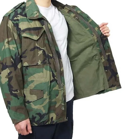 アメリカ軍 ウッドランドカモ M-65 フィールドジャケット USED – L.A.BOY