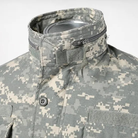アメリカ軍 ACU デジタルカモ M-65 フィールドジャケット USED A5AU