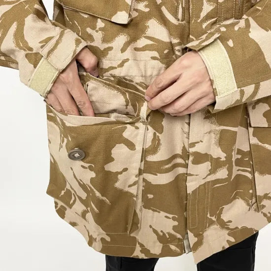 イギリス軍 DPM デザートカモ ウインドプルーフ コンバット スモック
