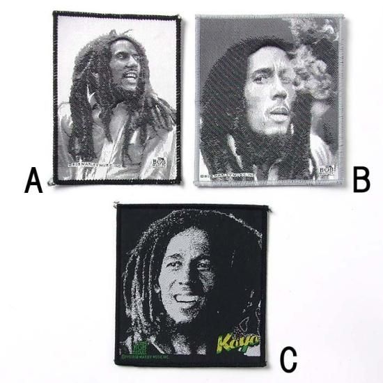 BOB MARLEY/ボブ・マーリー ビンテージ レゲエワッペン 新品 BOB