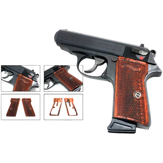 L.A.ホビーショップ / マルゼン ワルサーPP & PPK/S対応ウッドグリップ